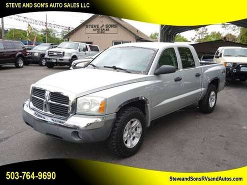 2005 Dodge Dakota SLT 4dr Quad Cab 4WD SB - - by for sale in Happy valley, OR