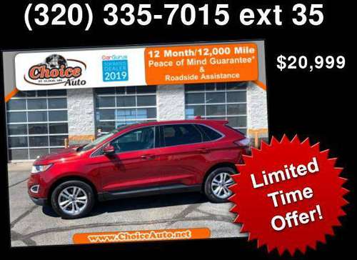 2016 Ford Edge SEL $799 DOWN DELIVER'S ! - cars & trucks - by dealer... for sale in ST Cloud, MN