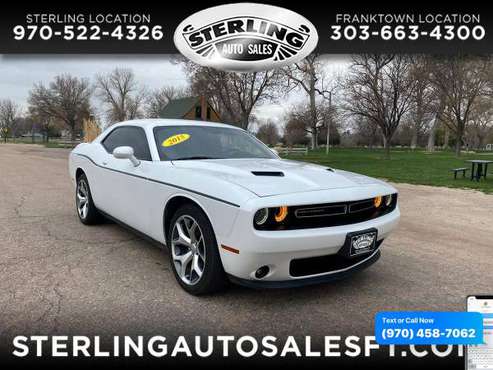 2015 Dodge Challenger 2dr Cpe SXT Plus - CALL/TEXT TODAY! - cars & for sale in Sterling, CO