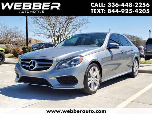 2015 Mercedes-Benz E-Class 4dr Sdn E 350 Luxury RWD for sale in Winston Salem, NC