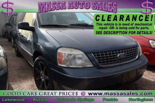 2006 Ford Freestar Wagon SEL - - by dealer - vehicle for sale in Pueblo, CO