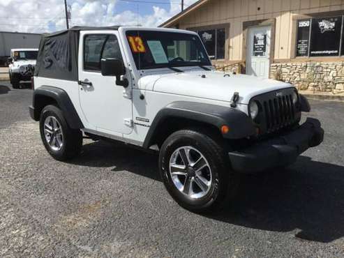 2013 Jeep Wrangler Sport 4x4 2dr SUV FINANCING/ WARRANTY OPTIONS... for sale in San Marcos, TX