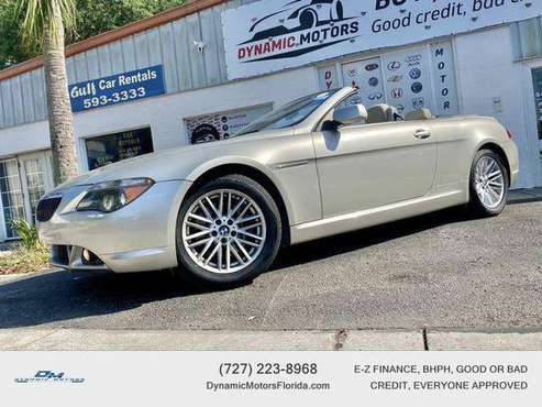 2004 BMW 6 Series 645Cic Convertible 2D CALL OR TEXT TODAY! - cars & for sale in Clearwater, FL