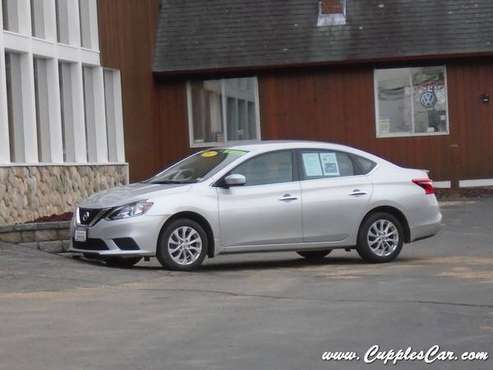 2017 Nissan Sentra S Automatic Sedan Silver 45K Miles $11495 for sale in Belmont, MA
