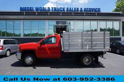 2015 Chevrolet Chevy K3500 ALUM RACK BODY Diesel Trucks n Service for sale in Plaistow, NH