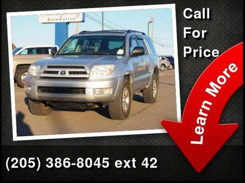 2004 Toyota 4Runner Sport Edition - cars & trucks - by dealer -... for sale in Tuscaloosa, AL