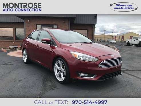 2016 Ford Focus Titanium - cars & trucks - by dealer - vehicle... for sale in MONTROSE, CO