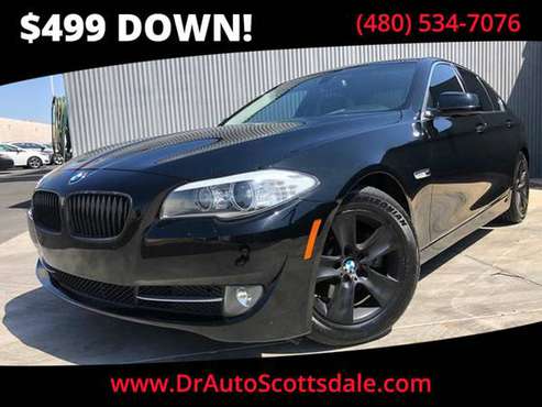 2013 *BMW* *5 Series* *528i* Black for sale in Scottsdale, AZ