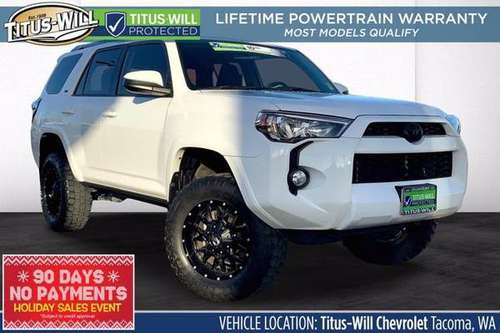 2016 Toyota 4Runner 4x4 4WD 4 Runner SUV - cars & trucks - by dealer... for sale in Tacoma, WA