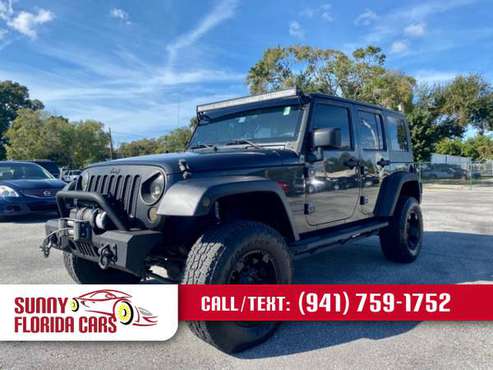 2010 Jeep Wrangler Unlimited 4WD 4dr Sport - cars & trucks - by... for sale in Bradenton, FL