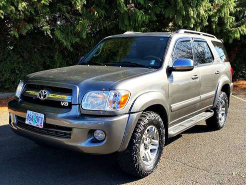 2007 TOYOTA SEQUOIA LIMITED 4D SUV 4X4 4WD FULLY LOADED W/NAV 3RD ROW for sale in Portland, OR