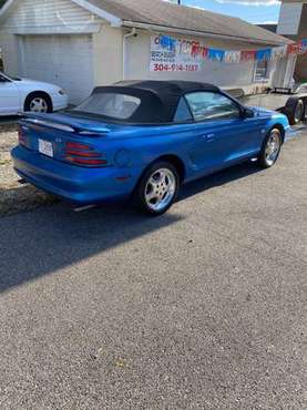 95 Mustang GT Convertible From Florida, only 100k Miles, Black... for sale in Weirton, PA