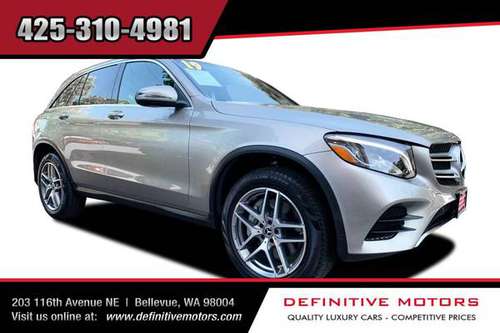 2019 Mercedes-Benz GLC GLC 300 4MATIC AMG SPORT AVAILABLE IN for sale in Bellevue, WA