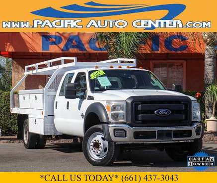 2012 Ford F-450 F450 XL Crew Cab RWD Contractor Utility Diesel #27045 for sale in Fontana, CA