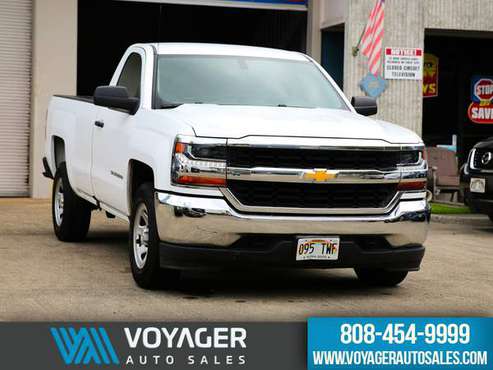 2018 Chevy Silverado Regular Cab Long Bed, V8, Low Miles, All Power... for sale in Pearl City, HI