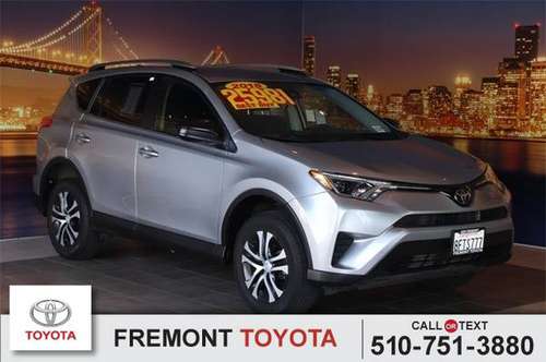 2018 Toyota RAV4 LE - - by dealer - vehicle for sale in Fremont, CA