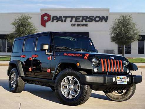 2014 Jeep Wrangler Unlimited Rubicon - cars & trucks - by dealer -... for sale in Bowie, TX