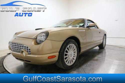 2005 Ford THUNDERBIRD 50th ANNIVERSARY LOW MILES HARD/SOFT TOP NICE for sale in Sarasota, FL