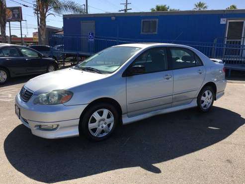 2005 TOYOTA COROLLA S PACKAGE LE for sale in Van Nuys, CA