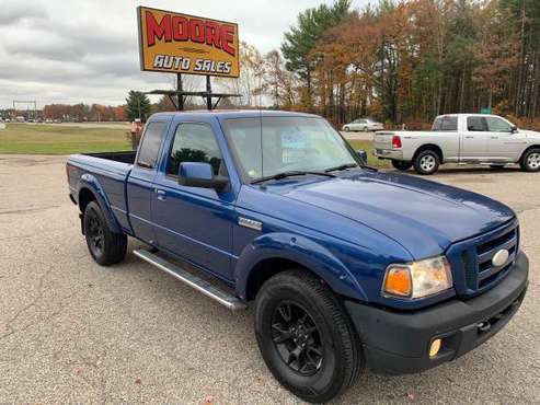 SHARP 2007 FORD RANGER SPORT 4X4 SUPER CAB - cars & trucks - by... for sale in Howard City, MI