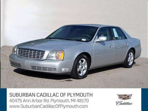 2001 Cadillac DeVille sedan Base - Cadillac Sterling - cars & trucks... for sale in Plymouth, MI