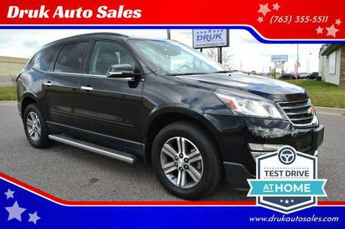 2015 Chevy Traverse LT fwd ** FREE CARFAX ** EASY FINANCING - cars &... for sale in Ramsey , MN