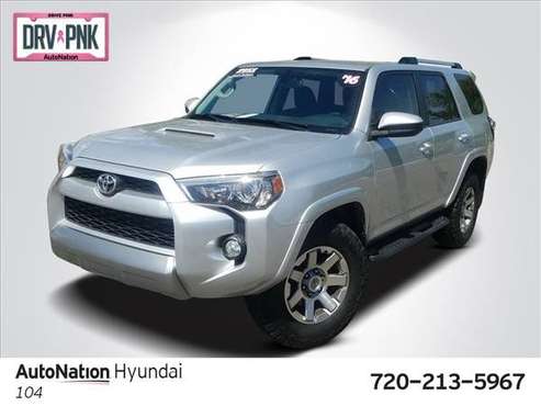 2016 Toyota 4Runner Trail 4x4 4WD Four Wheel Drive SKU:G5336060 for sale in Westminster, CO