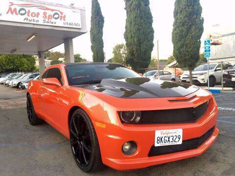 2010 Chevrolet Camaro with clean title and warranty for sale in La Mesa, CA