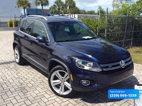 2016 Volkswagen Tiguan R-Line - Lowest Miles / Cleanest Cars In FL for sale in Fort Myers, FL