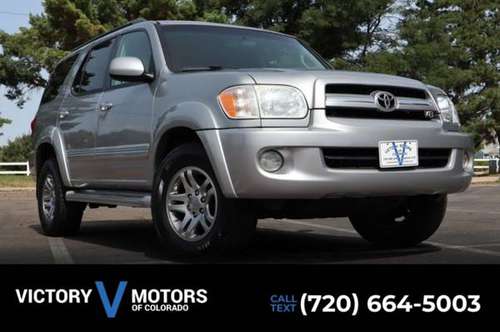 2005 Toyota Sequoia SR5 - cars & trucks - by dealer - vehicle... for sale in Longmont, CO