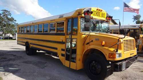 SCHOOL BUS RUST FREE DT466 AIR BRAKES 66 PASSENGERS CLEAN INSIDE &... for sale in Hudson FL 34669, FL