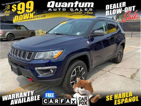 2019 Jeep Compass Trailhawk Sport Utility 4D - cars & trucks - by... for sale in Santa Ana, CA