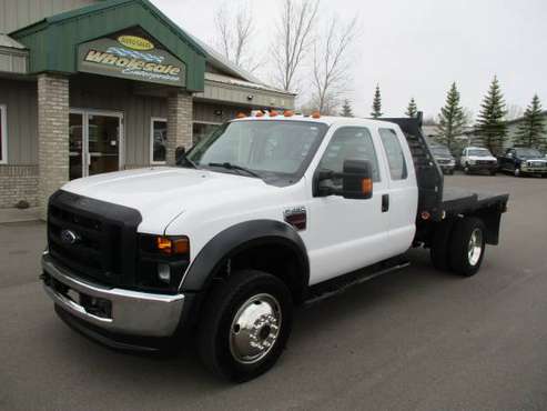 2008 ford f450 f-450 diesel stick drw 4x4 xl 4wd extended cab for sale in Forest Lake, MN
