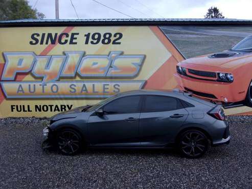 2017 Honda Civic Hatchback Sport Rebuildable 27, 000 Miles - cars & for sale in Kittanning, PA
