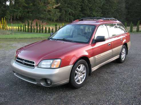2002 SUBARU OUTBACK AWD - 4CYL AUTOMATIC - cars & trucks - by dealer... for sale in Olympia, WA