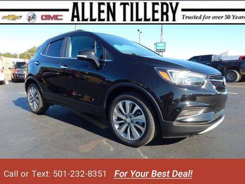 2019 BUICK ENCORE PREFERRED hatchback BLACK - cars & trucks - by... for sale in Hot Springs, AR