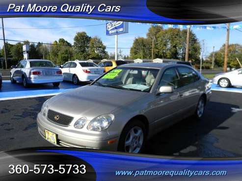 1999 Lexus GS GS 300 Sedan ONE OWNER - cars & trucks - by dealer -... for sale in Vancouver, OR