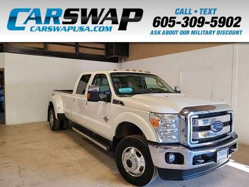 2013 Ford Super Duty F-350 DRW Lariat Crew Cab Dually - cars &... for sale in Sioux Falls, SD