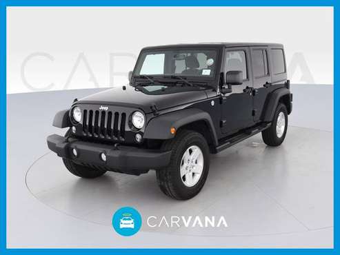 2017 Jeep Wrangler Unlimited Sport S Sport Utility 4D suv Black for sale in Jacksonville, NC