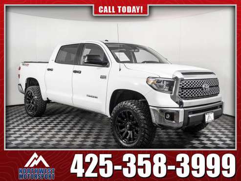 Lifted 2018 Toyota Tundra SR5 TRD Offroad 4x4 - - by for sale in Lynnwood, WA