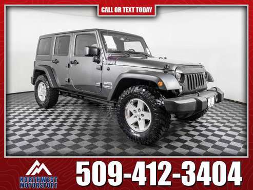 2017 Jeep Wrangler Unlimited Sport 4x4 - - by dealer for sale in Pasco, WA