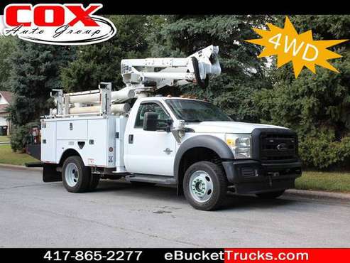 2012 Ford F-550 Altec AT37G 4WD Bucket Truck for sale in Springfield, MO