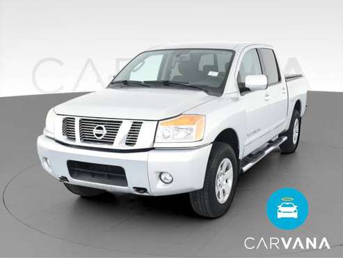 2011 Nissan Titan Crew Cab SV Pickup 4D 5 1/2 ft pickup Silver - -... for sale in Syracuse, NY