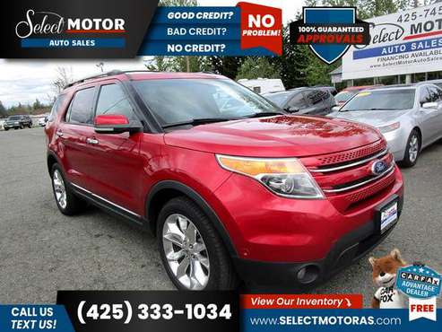 2011 Ford Explorer Limited AWDSUV FOR ONLY 295/mo! for sale in Lynnwood, WA
