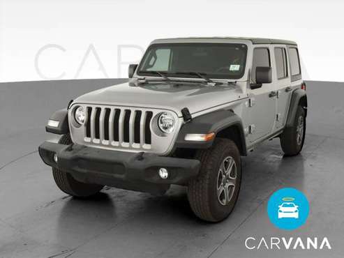 2019 Jeep Wrangler Unlimited Sport S Sport Utility 4D suv Silver - -... for sale in Colorado Springs, CO