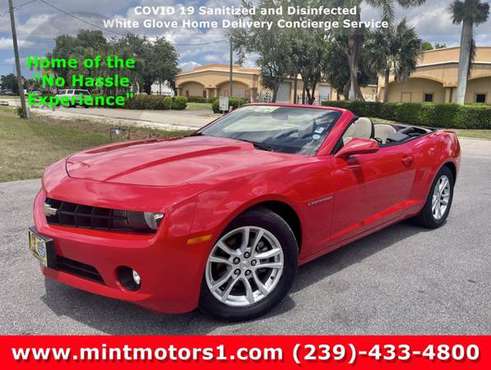 2013 Chevrolet Chevy Camaro Convertible (CAMARO) - mintmotors1 com for sale in Fort Myers, FL