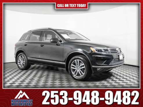 2015 Volkswagen Touareg TDI Luxury AWD - - by dealer for sale in PUYALLUP, WA