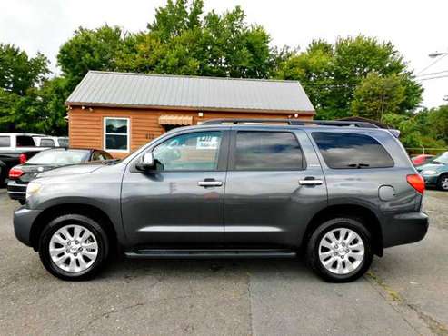 Toyota Sequoia 4wd Platinum 3rd Row SUV Sunroof DVD Clean Loaded V8... for sale in Boone, NC
