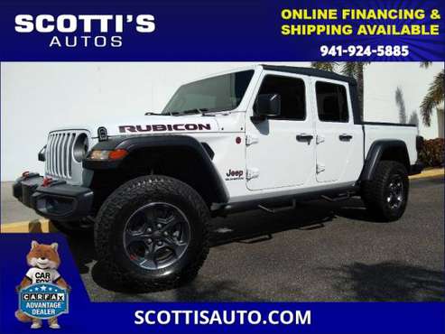 2020 Jeep Gladiator Rubicon~ ONLY 6K MILES~ 1-OWNER~ CLEAN CARFAX~... for sale in Sarasota, FL