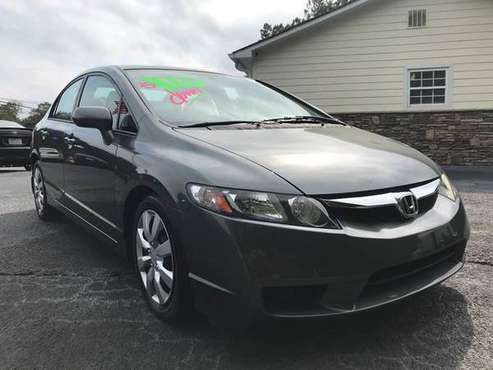 2011 HONDA CIVIC LX + $1,000 DOWN + FREE OIL CHANGES WHILE FINANCE for sale in Austell, GA